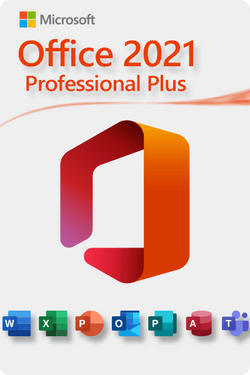 Microsoft office 2021 Professional Plus 5 PC