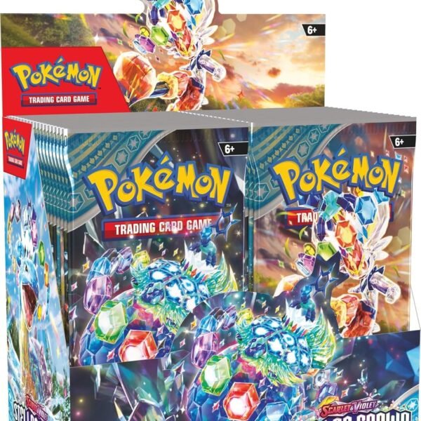 Pokemon Scarlet & Violet Stellar Crown Booster Display