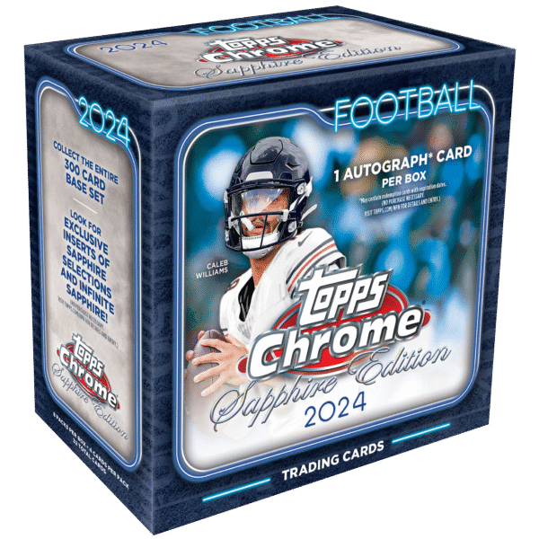 2024 Topps Chrome Football Sapphire Edition Box