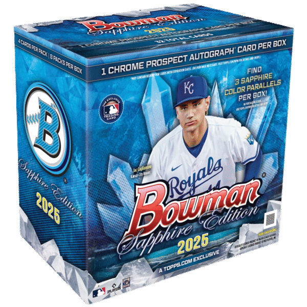 2025 Bowman Baseball Sapphire Edition Box