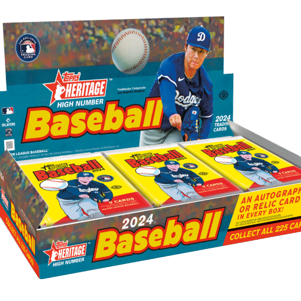 2024 Topps Heritage High Number Baseball Hobby Box