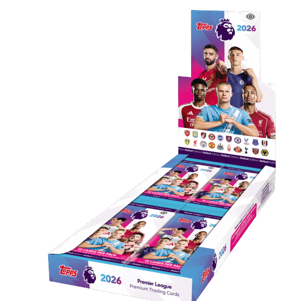 2026 Topps Premier League Soccer Hobby Box