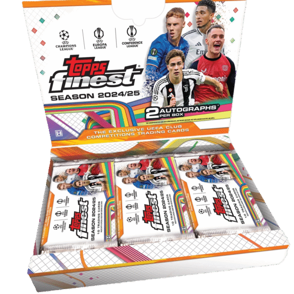 2024/25 Topps UEFA Club Competitions Finest Soccer Hobby Box