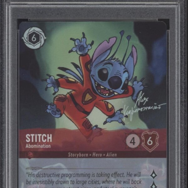 Stitch Disney Lorcana D100 Collector's Edition #21 PSA 10