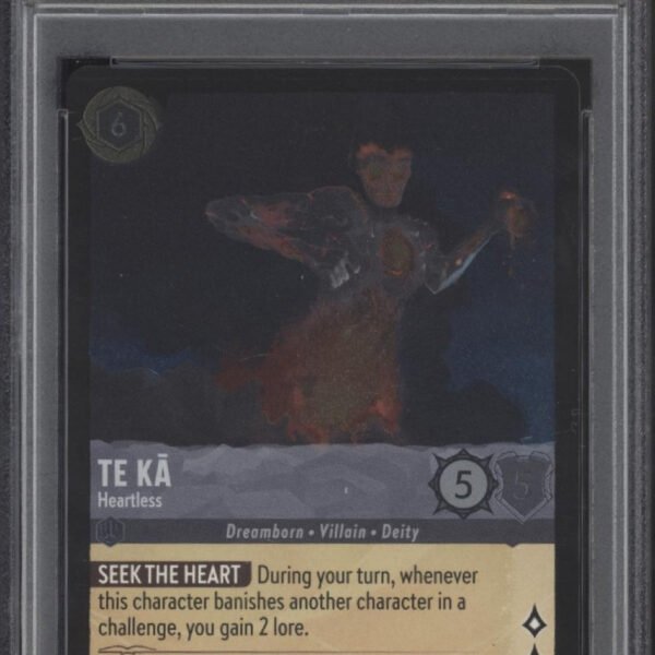 Te Ka Disney Lorcana The First Chapter Foil #192 PSA 9