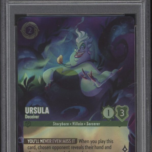 Ursula Disney Lorcana D23 Collection #03 PSA 10