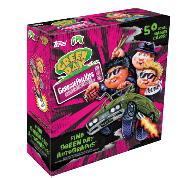 2024 Topps Garbage Pail Kids Battle Of The Bands Green Day Hobby Box