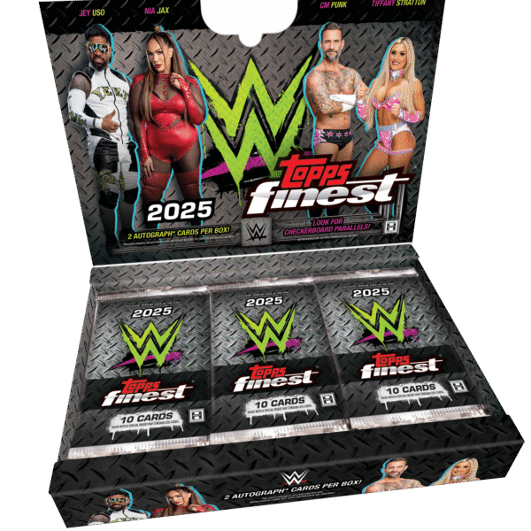 2025 Topps Finest WWE Hobby Box