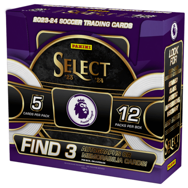 2023/24 Panini Select Premier League Soccer Hobby Box