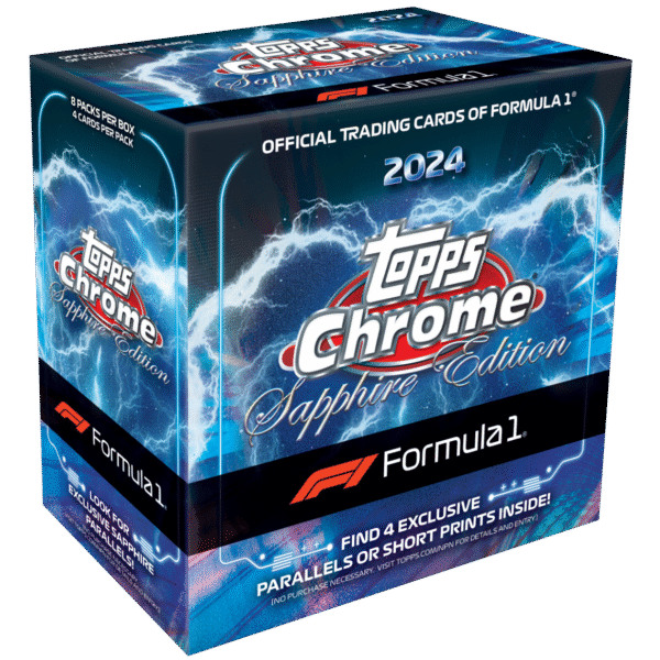 2024 Topps Chrome Formula 1 Racing Sapphire Edition Box
