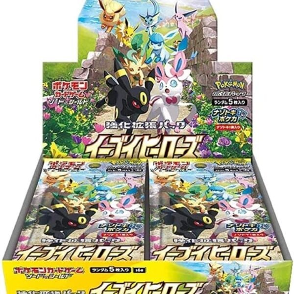 Pokemon TCG S6A Sword & Shield Eevee Heroes Enhanced Expansion Box (Japanese Version)