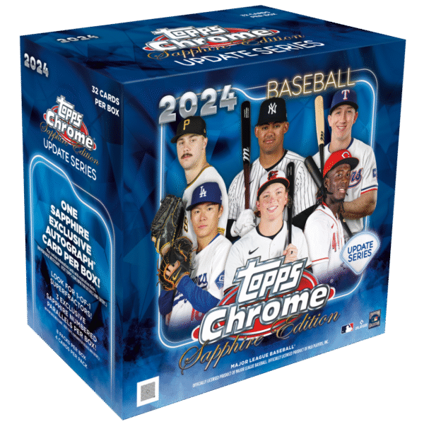 2024 Topps Chrome Update Baseball Sapphire Edition Box