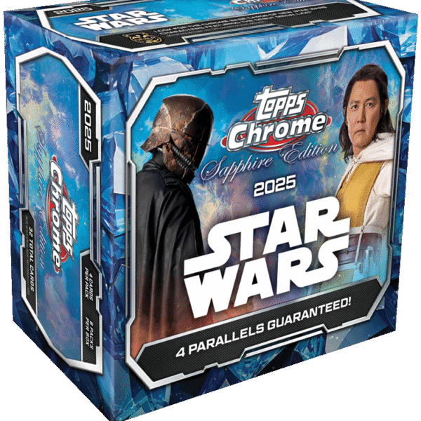 2025 Topps Star Wars Chrome Sapphire Edition Box