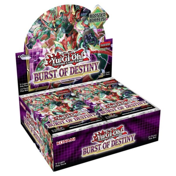 Yu-Gi-Oh! Burst of Destiny Booster Pack Display Box (24) 1st Ed KON85467