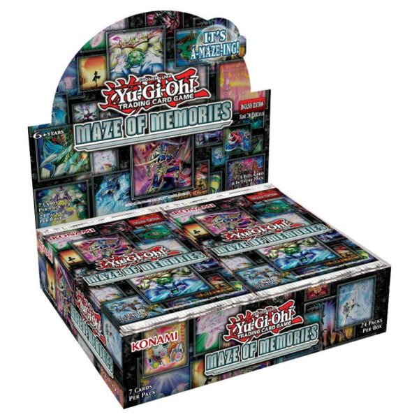 Yu-Gi-Oh! Maze of Memories Booster Pack Display (24) KON86002 English