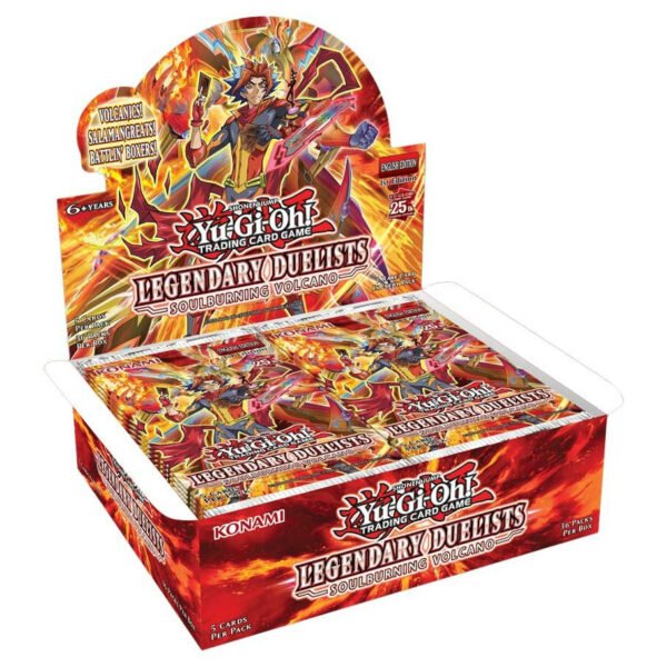 Yu-Gi-Oh! Legendary Duelists Soulburning Volcano Booster Display Box (36) 1st Ed