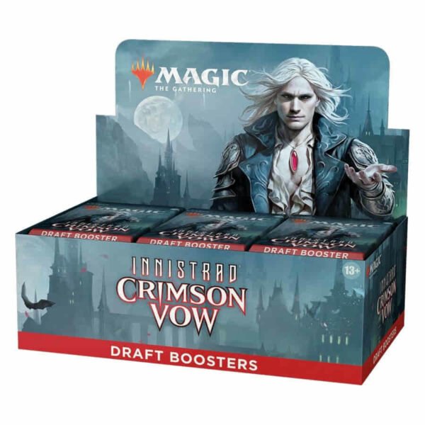 Magic The Gathering Innistrad: Crimson Vow Draft Booster Box English,36 packs