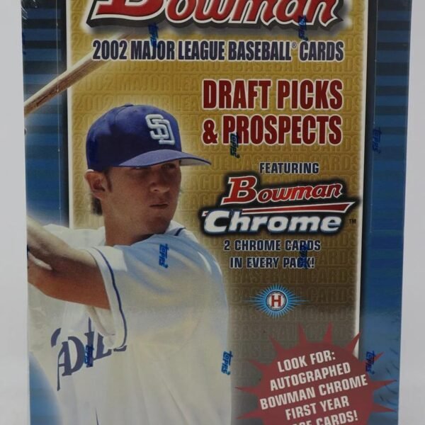 2002 Bowman Baseball Hobby Box