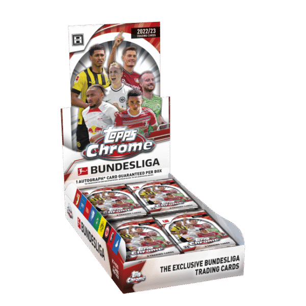 2023/24 Topps Chrome Bundesliga Soccer Hobby Box