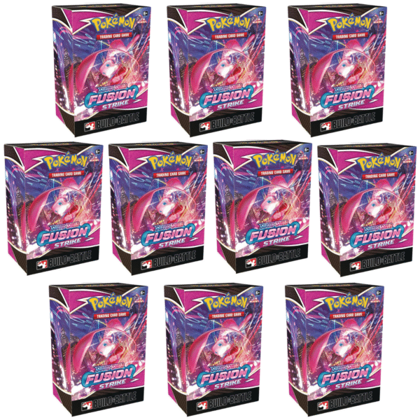 Pokemon TCG: Sword & Shield - Fusion Strike Build and Battle (Display Box of 10)