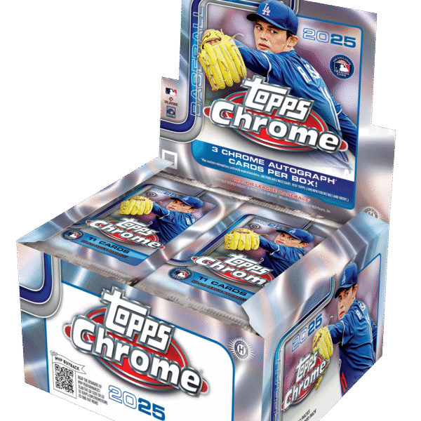 2025 Topps Chrome Baseball Jumbo Box