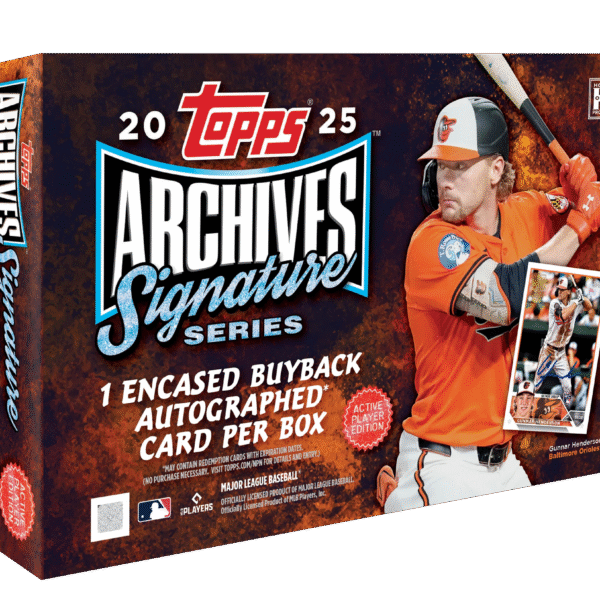 2025 Topps Archives Signature Series Active Player Edition Baseball Hobby Box