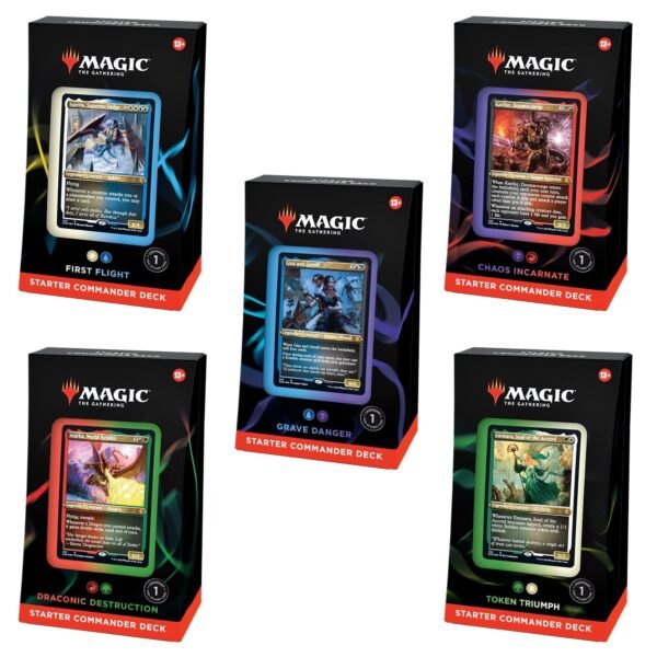 Magic the Gathering: Commander Starter Decks *Set of 5*