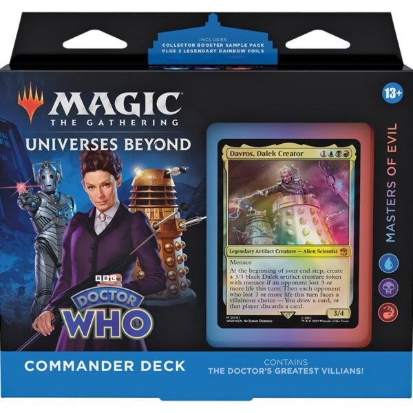 Magic the Gathering: Doctor Who Commander Deck Masters of Evil