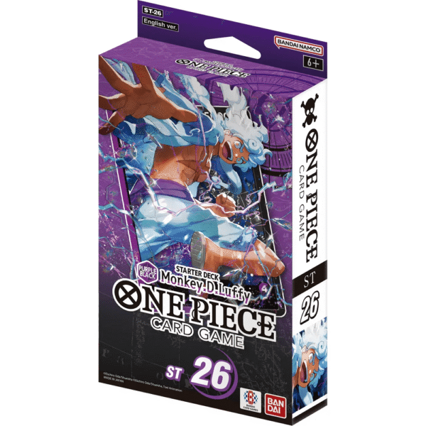 One Piece TCG: Purple/Black - Monkey.D.Luffy Starter Deck [ST-26]