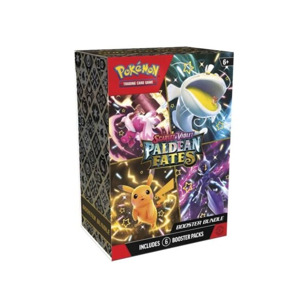 Pokemon: Scarlet & Violet Paldean Fates Booster Bundle