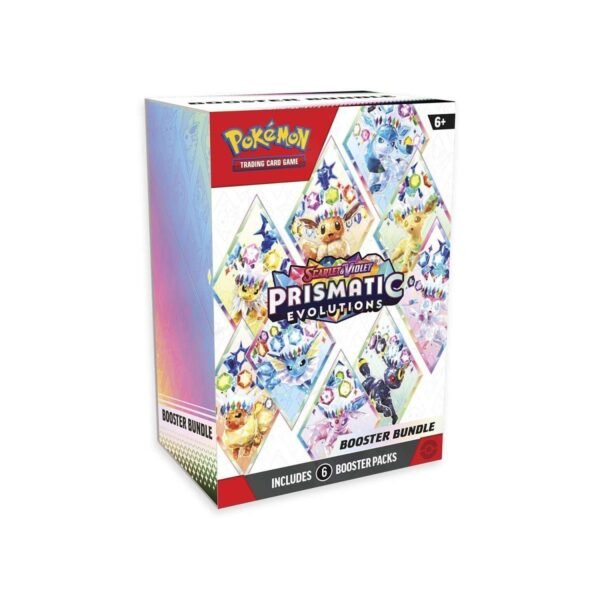 Pokemon: Scarlet & Violet Prismatic Evolutions Booster Bundle