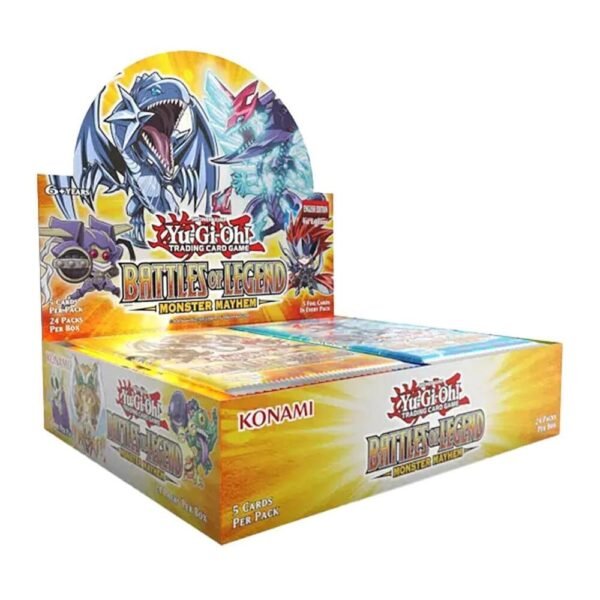 Yu-Gi-Oh!: Battles of Legend Monster Mayhem Booster Box