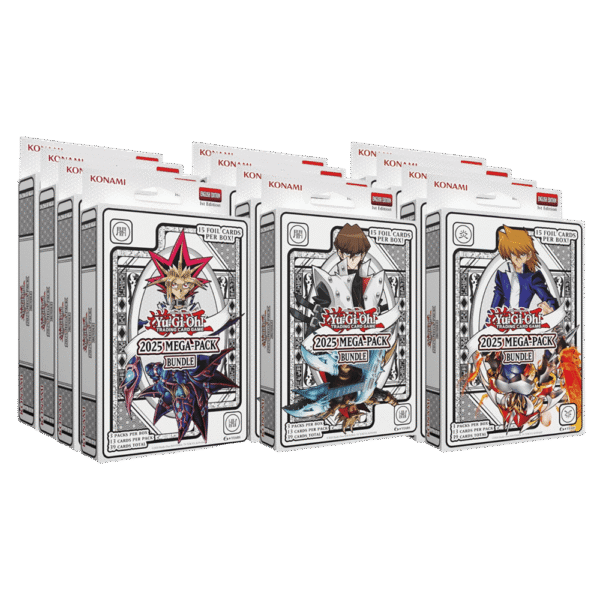 Yu-Gi-Oh! 2025 Mega Pack Bundle Display (12 Bundles)