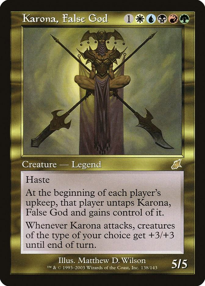 10825_in_1000x1000_dff931de-6aac-476b-9f4a-fce54e36378e_1024x1024.png Karona, False God - Scourge (SCG) - Image 1