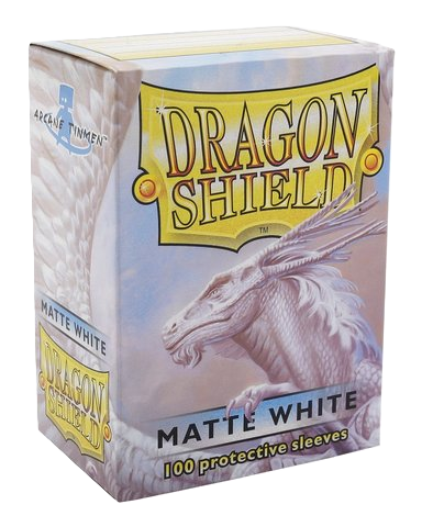 1428937770-30091900_1024x1024.png Dragon Shield Sleeves: White Matte (Box of 100) - Image 1