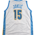 Nikola Jokic Signed Autographed Custom Jersey (JSA)