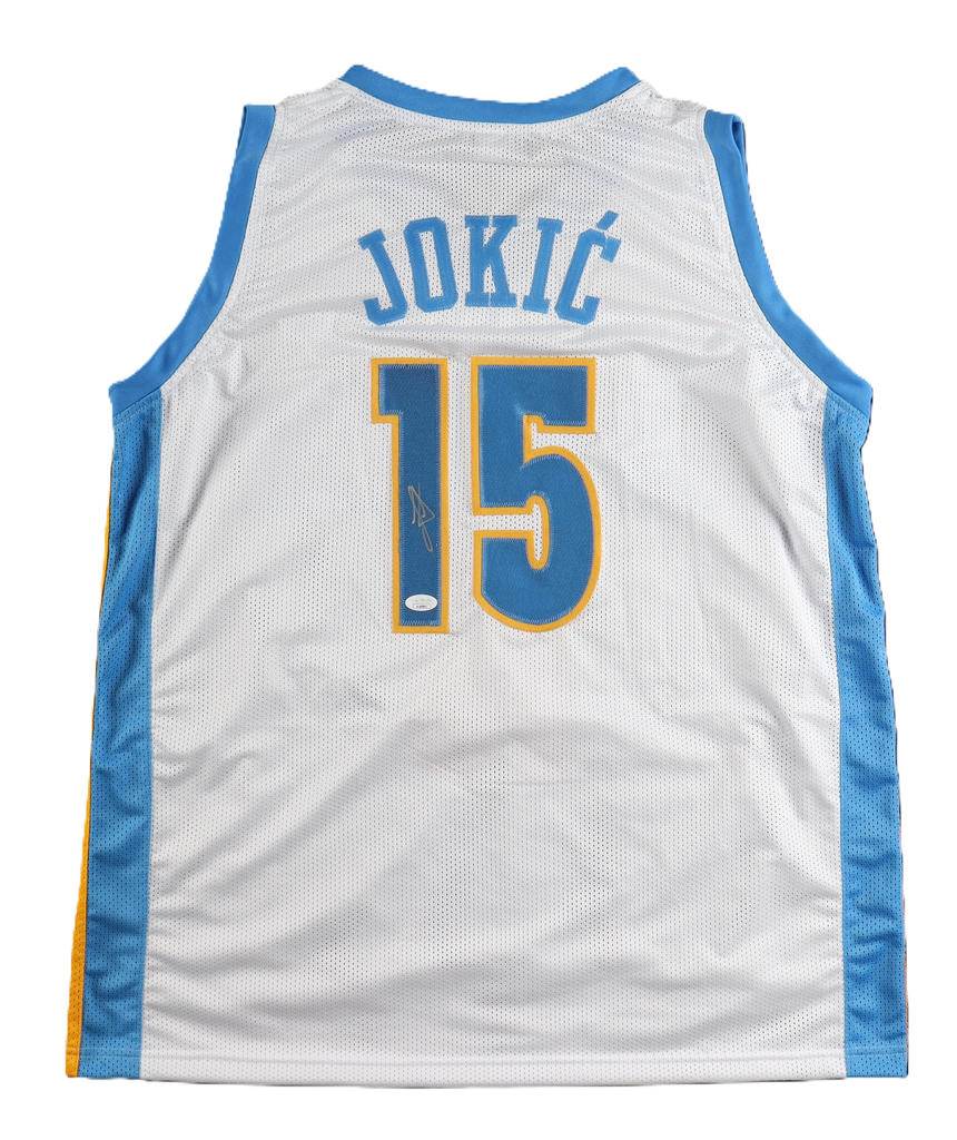 1744753774-Nikola-Jokic-Signed-Jersey-JSA-PristineAuction-1_1024x1024.png Nikola Jokic Signed Autographed Custom Jersey (JSA) - Image 1