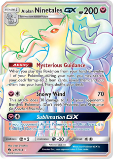 178951_in_1000x1000Small_1024x1024.png Alolan Ninetales GX (Secret) - SM - Lost Thunder (SM8) - Image 1