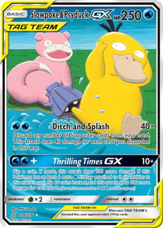 194955_in_1000x1000Small_1024x1024.png Slowpoke & Psyduck GX (Alternate Full Art) - SM - Unified Minds (SM11) - Image 1