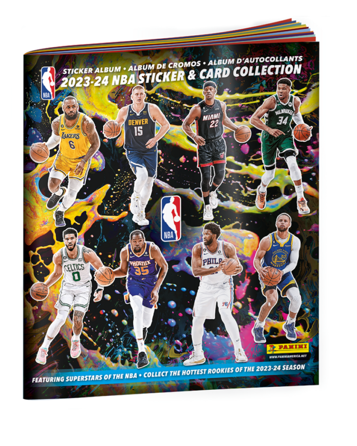 2023-24 Panini NBA Sticker Collection Album - DeskCodes
