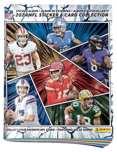 2024PaniniNFLFootballStickerAlbum_b95b8053-35d1-4566-b009-062d8aaab058_1024x1024-1.png 2024 Panini Football Sticker Collection Album - Image 1