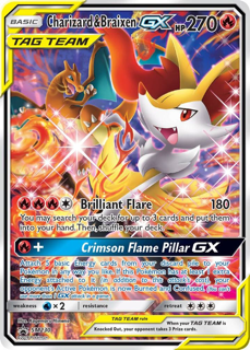 205163_in_1000x1000Small_1024x1024.png Charizard & Braixen GX - SM230 - SM Promos (SMP) - Image 1