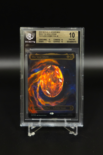 2R7A1370Small_c469cb6c-2bee-4a55-a73a-da2c95148da7_1024x1024-1.png 2025 Magic the Gathering Marvel's Spider-Man - Soul Stone 0242 Cosmic Foil - Beckett Pristine 10 - Image 1