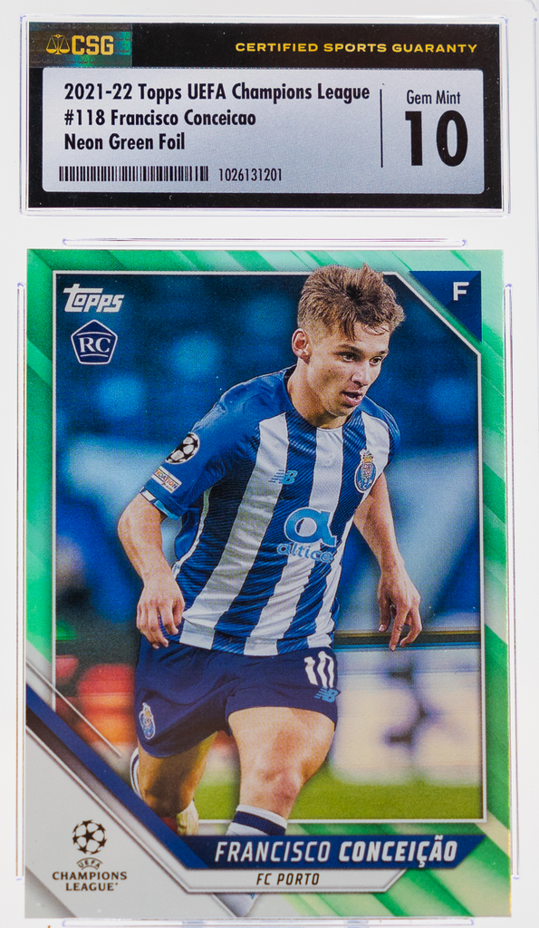 2R7A7091_1024x1024-1.png 2021-22 Topps UEFA Champions League - Francisco Conceicao 118 - Neon Green /199 - CSG 10 - Image 1