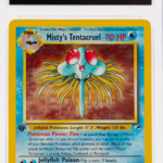 Misty's Tentacruel 10/132 Gym Heroes 1st Edition - 2000 Pokemon - CGC 10
