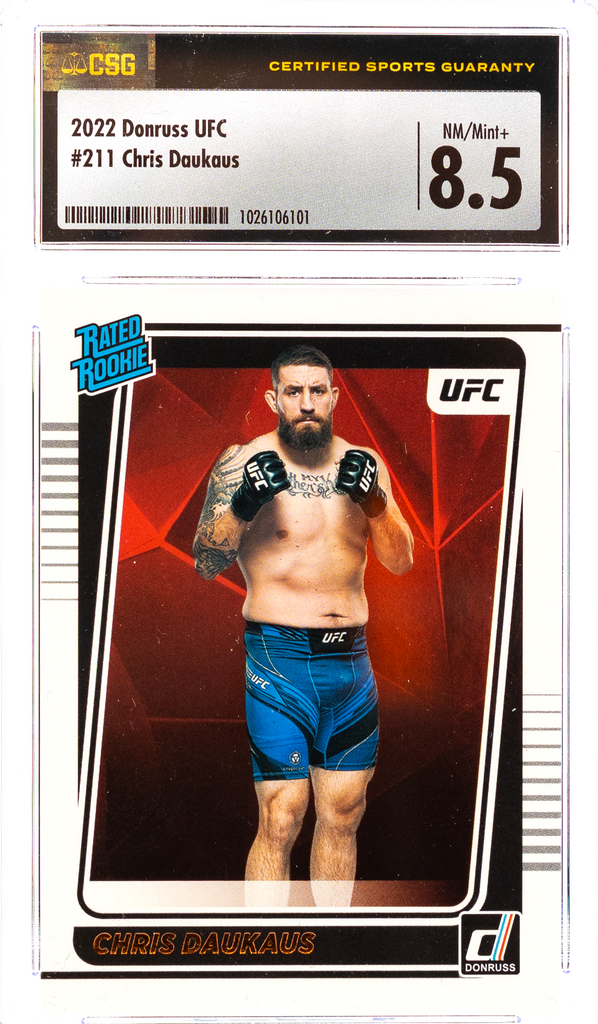 2R7A7853_1024x1024-1.png 2022 Panini Donruss UFC - Chris Daukaus 211 - CSG CGC 8.5 - Image 1