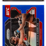 2021 Panini Prizm UFC - Claudia Gadelha 19 - Blue /199 - CSG CGC 9
