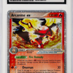 Arcanine ex 83/92 EX Legend Maker Holo -  2006 Pokemon - CGC 9.5