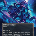 Eldrazi Temple (0149) (Borderless) (Galaxy Foil) - Edge of Eternities: Stellar Sights (EOS)