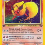 Flareon (3) 1st Edition Holo - Jungle (JU)
